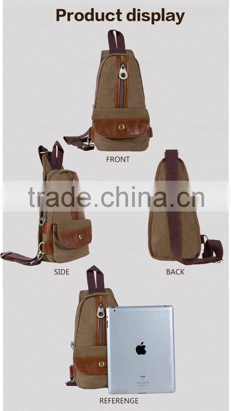 Messenger Bags Handbags Canvas Satchel Shoulder Mens Chest bag
