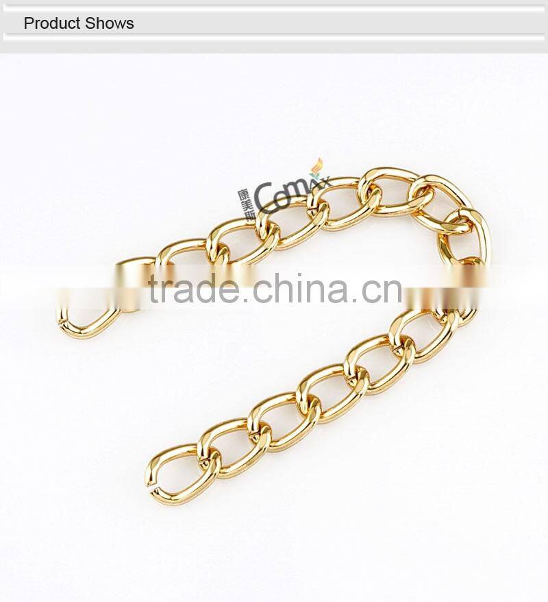 Luxury gold metal decorative bag chain