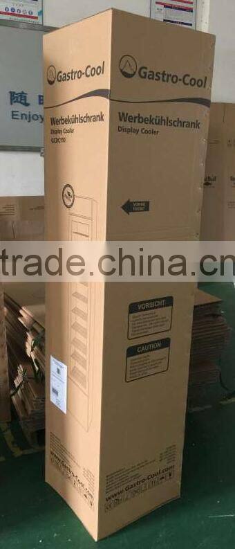 235L upright cooler, showcase fridge with CE ETL ROHS