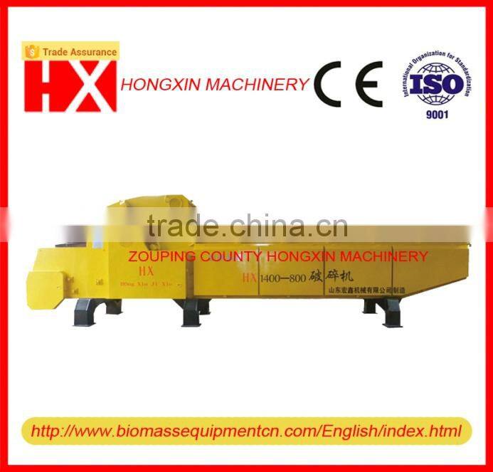wood log crusher
