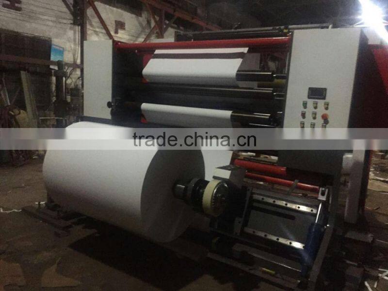 TFQ-1000 multifunction sticking slitting machine with servo