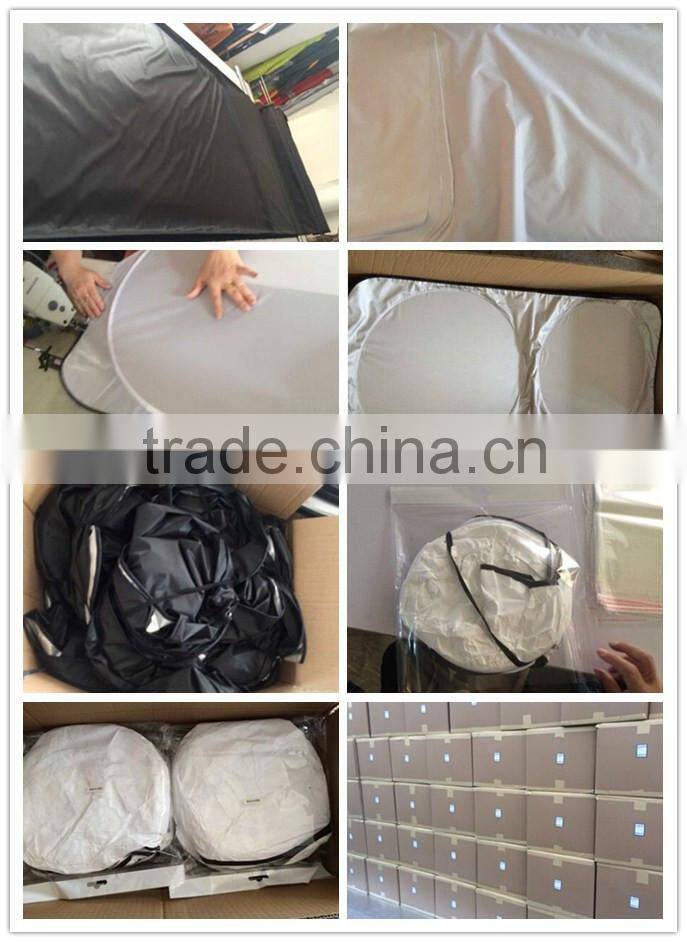 tyvek front window sunshade;dupont sunshade;promotion tyvek sunshade