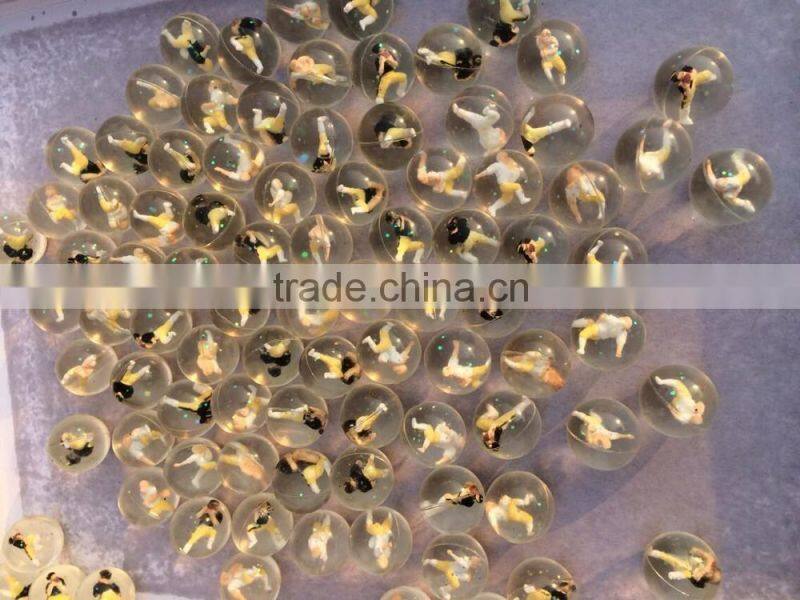 New design water bouncing ball colorful light up bouncing ball rubber bouncing ball