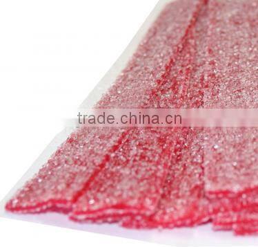 Mixed type gelatin soft halal jelly candy with green apple flavours