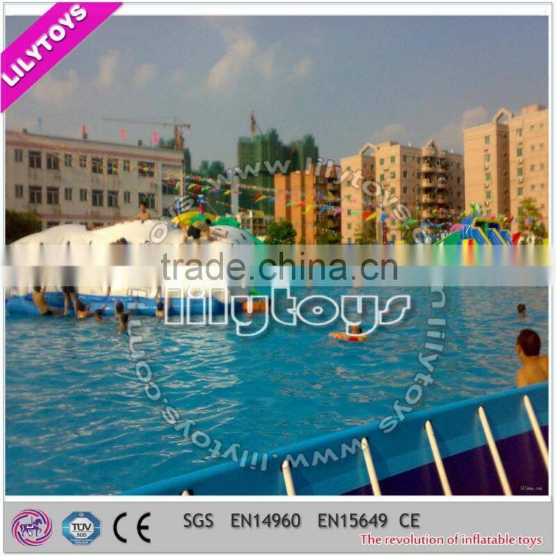 Lilytoys Amusement Playground Project -- Inflatable Water Slide/ Water Park / Pool