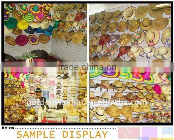 fashion cheap upturned cooler mexican straw hats