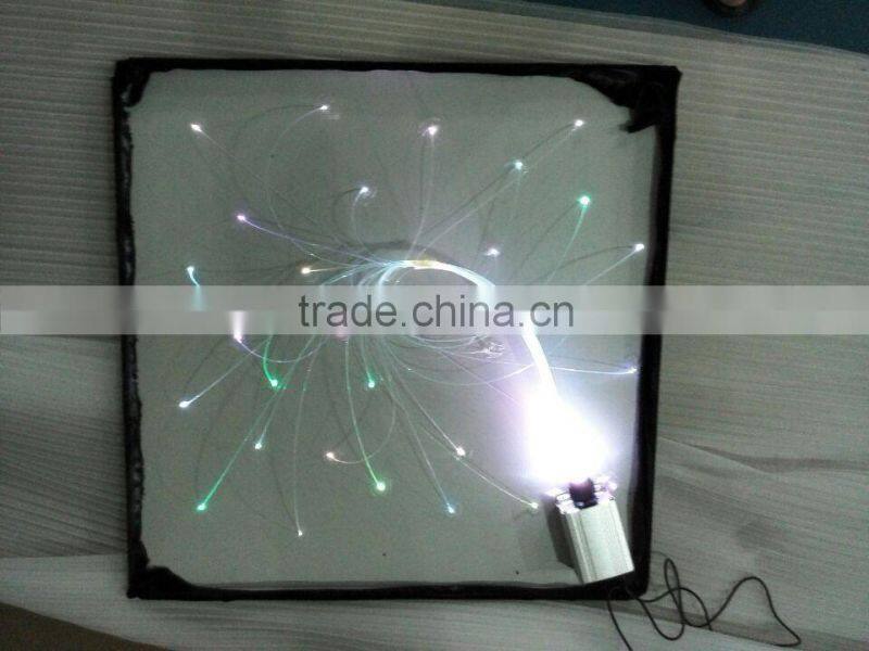 12v LED RGB fiber optic lighting ceiling panel