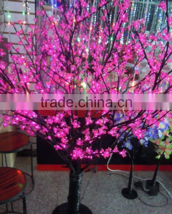 New 2016 christmas light wood frame christmas tree light