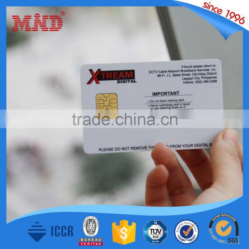 MDC232 ISO7816 SLE5542 chip contact card for loyalty card
