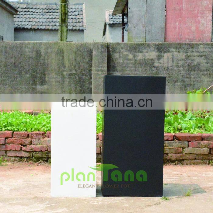 sand stone rectangular nice ply resin flower pot