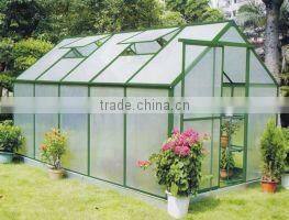 Colourful double sliding door Greenhouse for flower