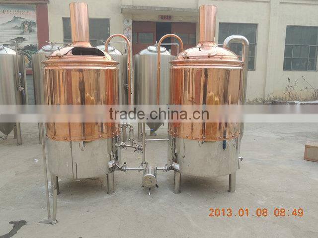 beer equipment with CE&ISO. stainless steel 304 red copper
