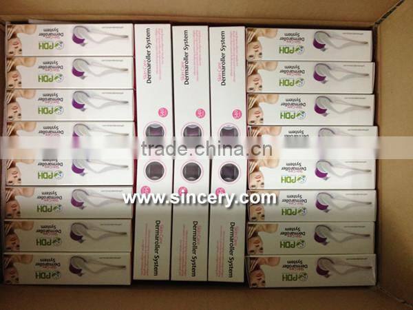 2015 factory direct sale skin care roller micro needle derma roller/derma cosmetic