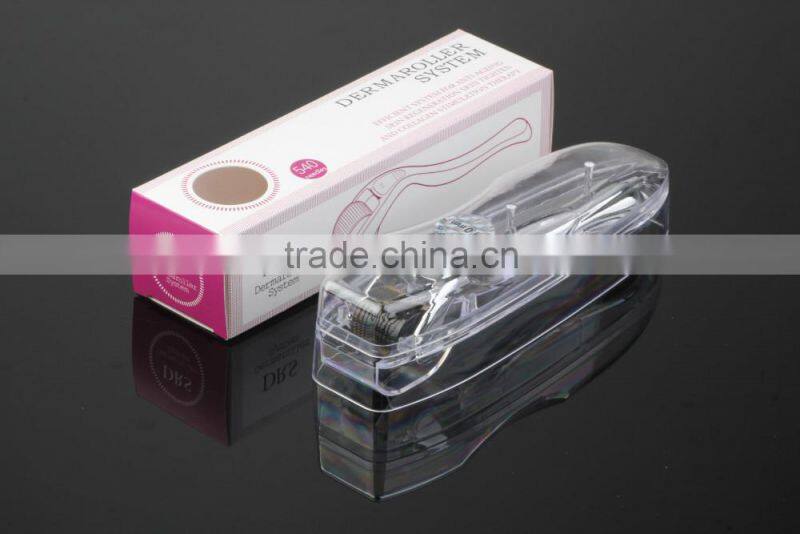 2016 high quality micro ZGTS derma skin roller 192 needls ZGTS derma roller for beauty use