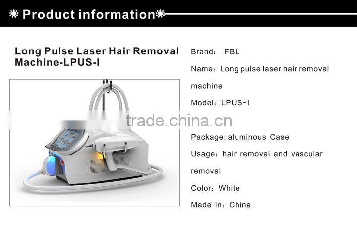 Excellent Result Depilacion Laser Long Pulse Nd Yag Laser LPUSI