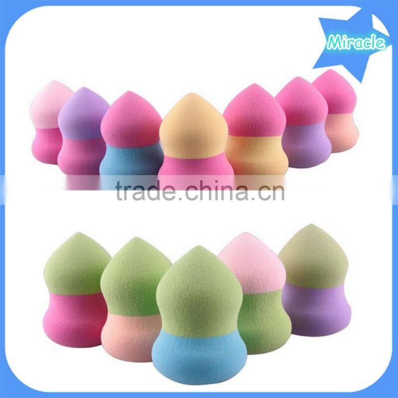 Dual color makeup sponges blender powder foundation amazing puffs for makeup