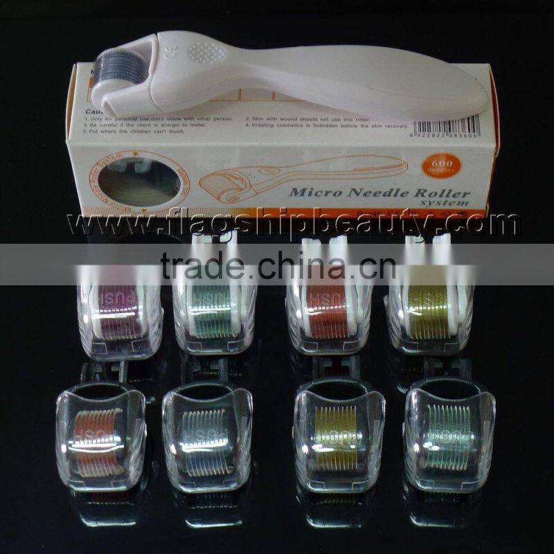 600 needles derma roller micro needle therapy