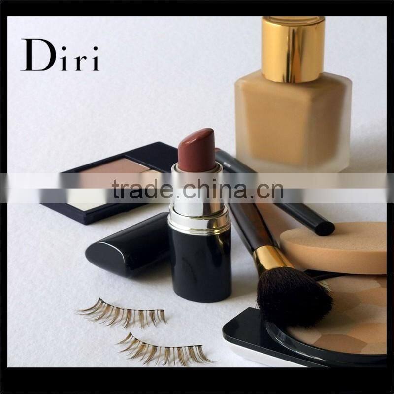Black Wooden Handle Professional Foundation Powder Makeup Brush