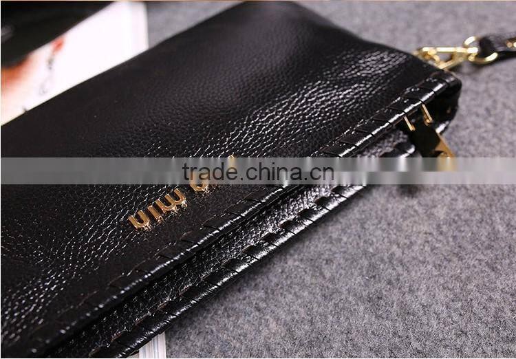 manufacturees customized simple storage cowhide handbag mini shoulder bag