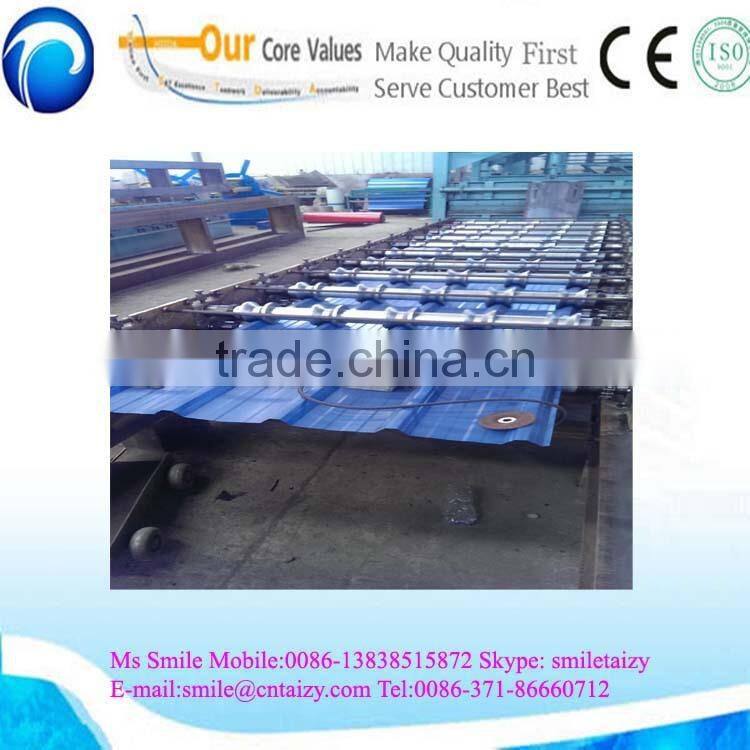 concrete roof tile ridge cap forming machine