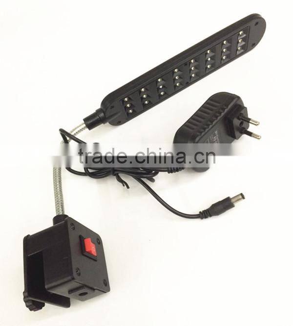 RS58L Aquarium Led Clip Light with Switches and a Adaptor