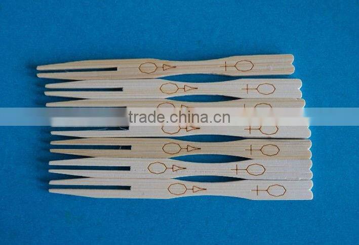 promotional various natural bamboo fruit fork