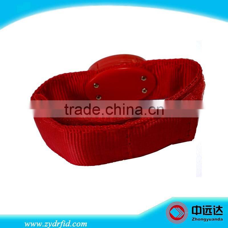 RFID wristband Woven bracelet passive rfid wristband fabric rfid wristbands
