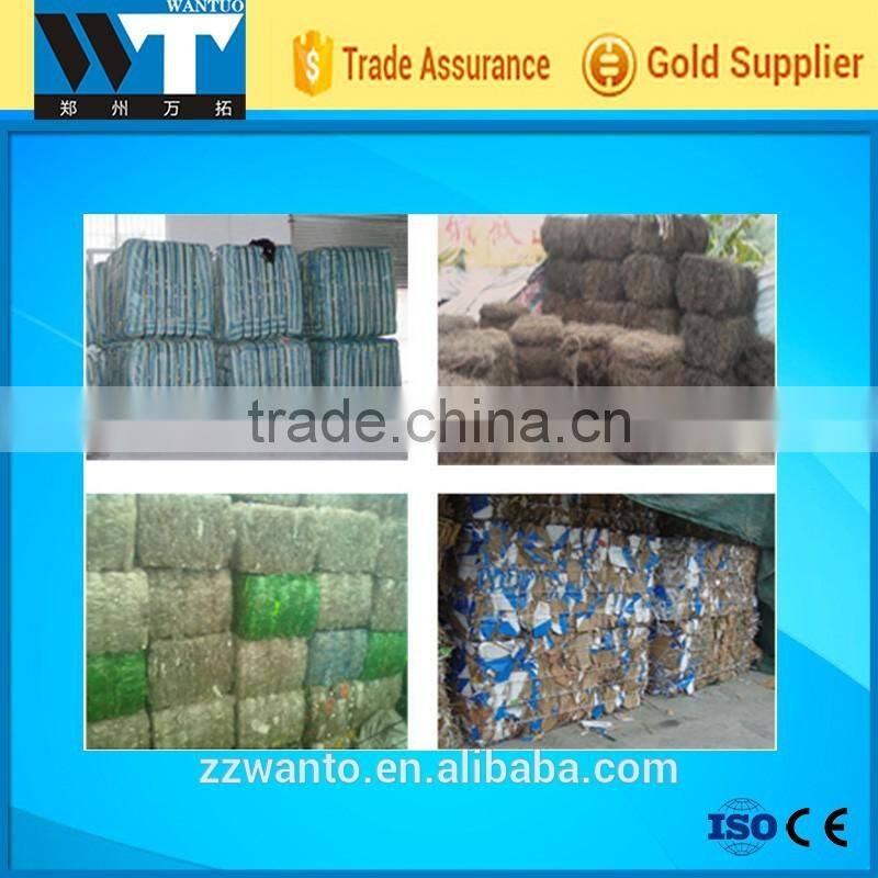 Waste paper baling machine Cardboard baling press machine Bottle baler machine