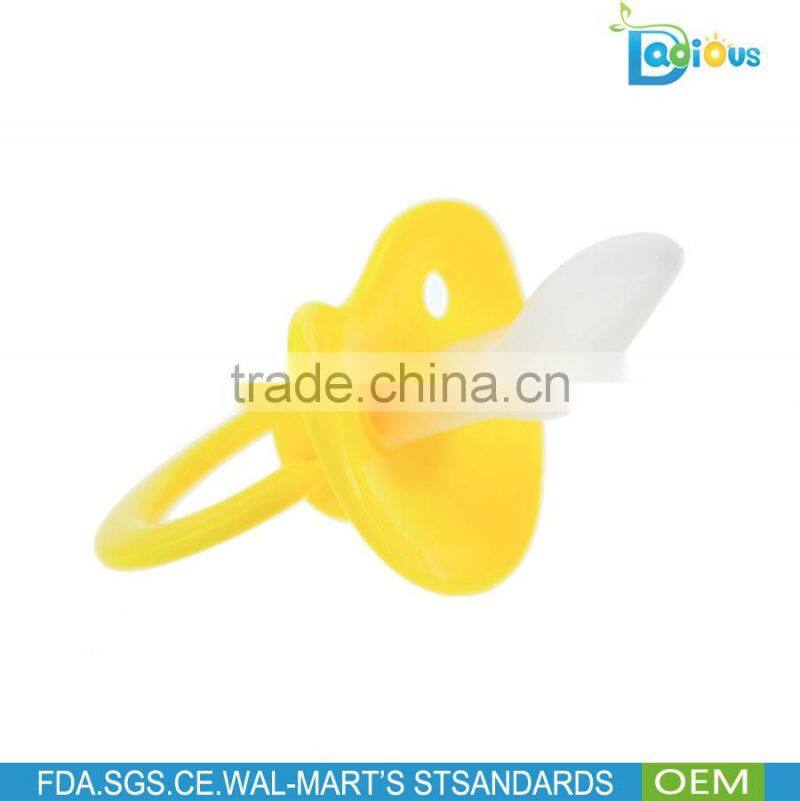 Welcome Custom Large Silicone Adult Baby Pacifier With Big plush Size Nipple Teat