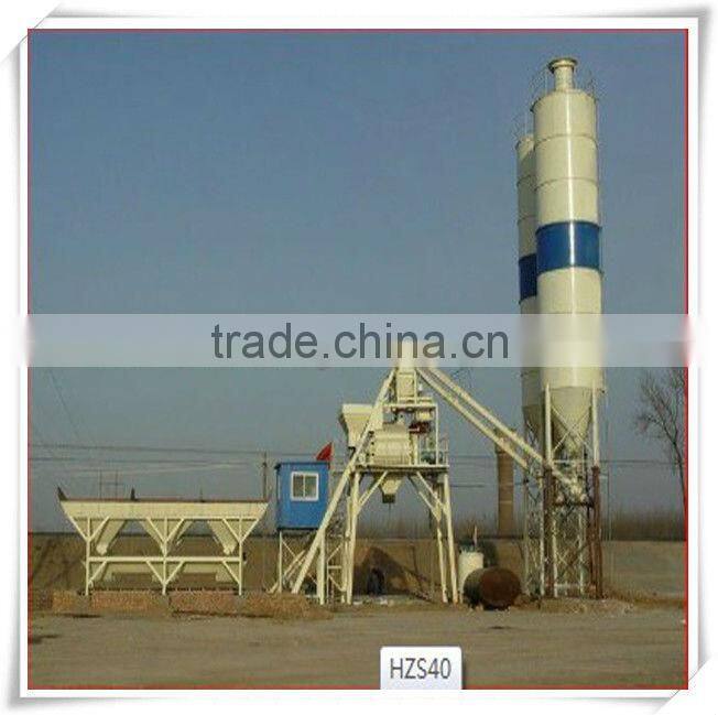 High Quality !!!!!Concrete Batching Plant HZS40