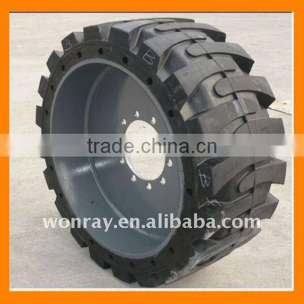 Genie aerial scissors lift workling platform solid tyre /solid tire 2.00-8