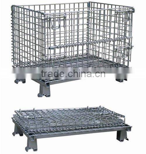 Industrial Wire Container Stacking Storage Container