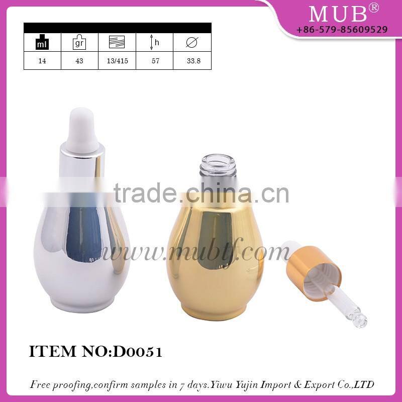 D0049 dropper bottle perfume glass bottles for cosmetic gifts
