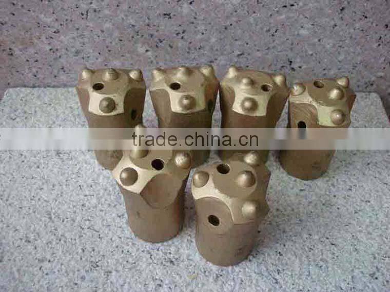 sopheric bit for rock drilling machine