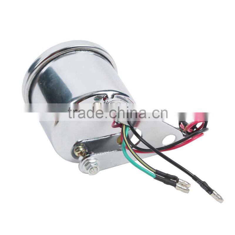 New LED Backlight Universal Tachometer Speedometer Tacho Gauge for Motorcycle