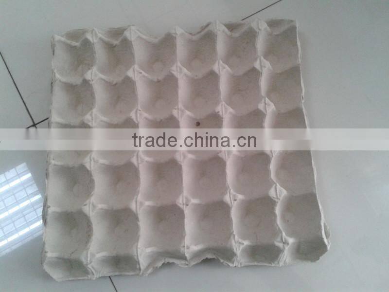 Recycled pulp paper egg tray