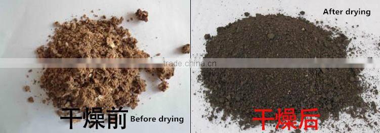 Cow manure dryer production line