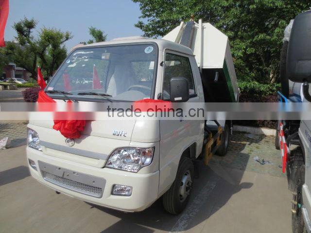 3000L Fonton Forland Mini 4*2 Roll Off Waste Truck