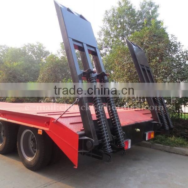 CLW 3 Axles 60 Ton Low Flatbed Semi Trailer