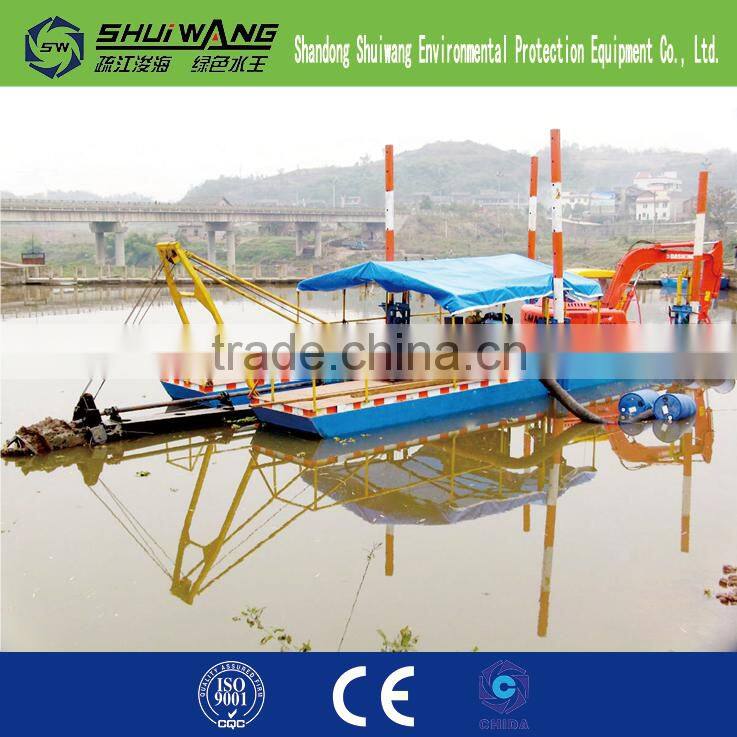 Sand suction dredger barge/river sand dredger machine