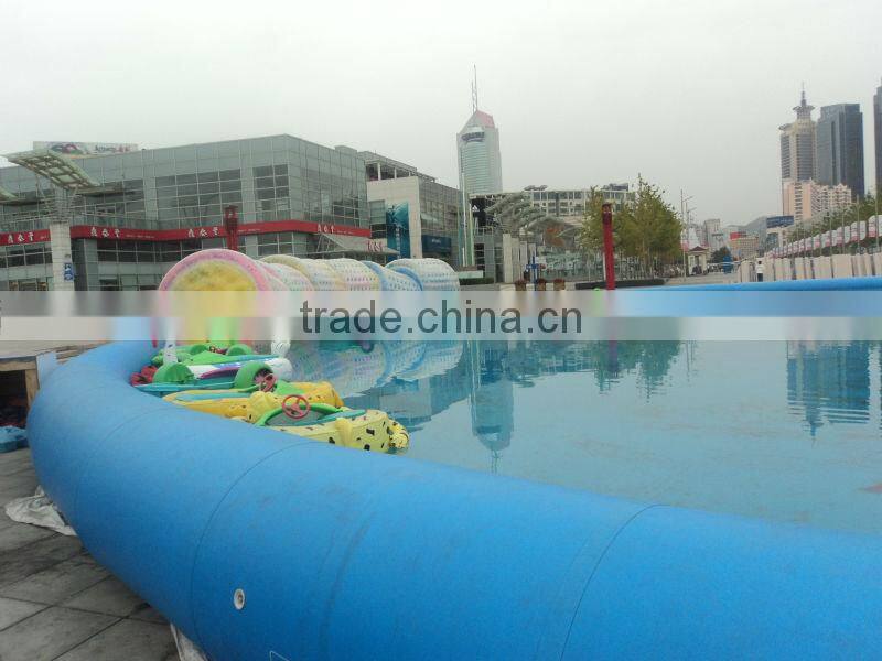 big PVC outdoor inflatable children pool