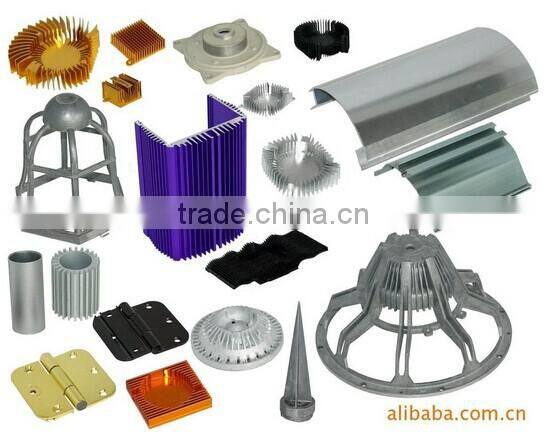 Anodized Custom types of CNC machined aluminum accessories