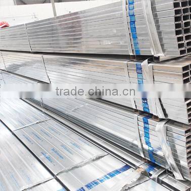 60-80g/m2 30*30*1.5mm Zinc coated Plated Welded Square Pipe