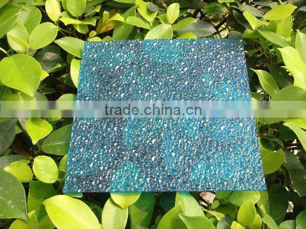 2mm Guangzhou BEGREEN Texture polycarbonate sheets