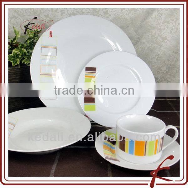 20pcs ceramic dinnerware set