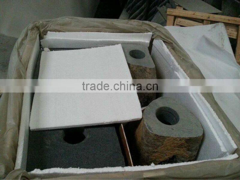 customized carrara white marble wash basin