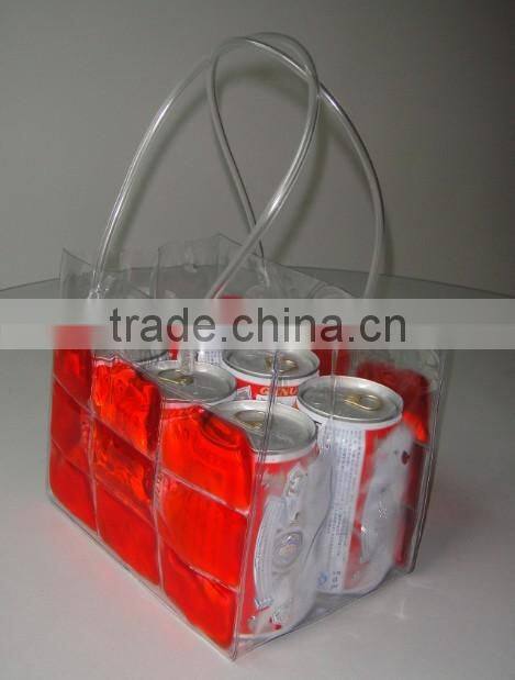 Durable beverage ice chiller bag,PVC cooler bag
