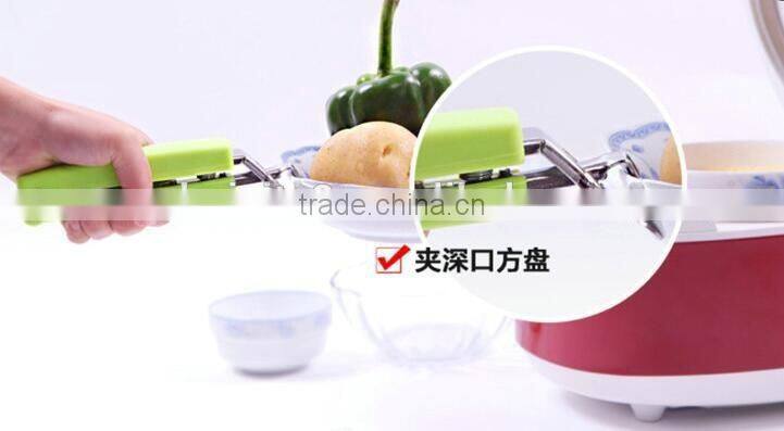 CY171 Stainless Steel Grill Clip Dish Bowl Grill Tools