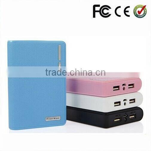 Hot Mobile Portable charger wallet Power Bank 10400mah from Shenzhen Factory