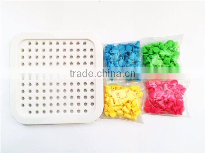 New Arrival Househeld Tableware Cup Mats, Multi-functional DIY Colorful Puzzle Design Table Cup Mats For Wholesale